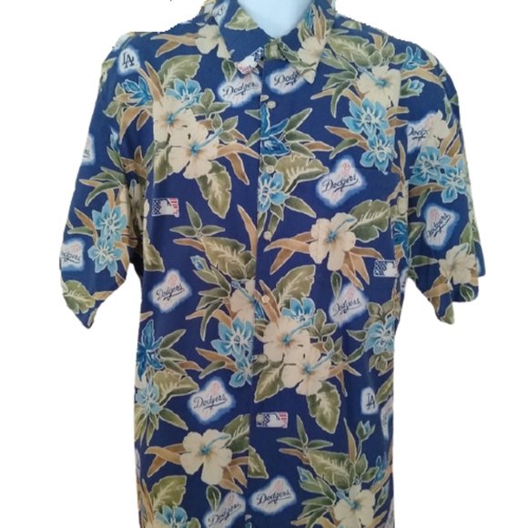 dodgers aloha shirt